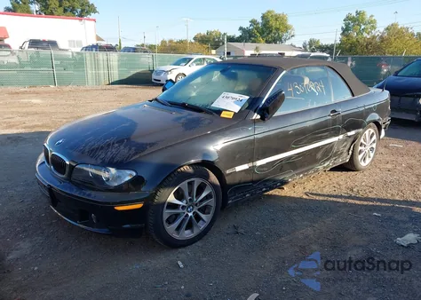 2006 BMW 330Ci z USA, uszkodzony, nr VIN WBABW53456PL53964